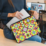 Mediterrane Tegels, Alcoholinkt Tegels, Majolica Laptop Sleeve<br><div class="desc">Elegant,  stijlvol en verfijnd patroon met mediterrane tegels in alcoholinktkleuren. Modern en trendy cadeau,  perfect voor de Majolica liefhebber in je leven.</div>