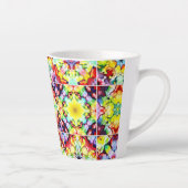 Mediterrane Tegels, Alcoholinkt Tegels, Majolica Latte Mok (Rechts)