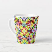 Mediterrane Tegels, Alcoholinkt Tegels, Majolica Latte Mok (Linkerhoek)