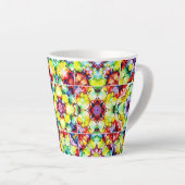 Mediterrane Tegels, Alcoholinkt Tegels, Majolica Latte Mok (Rechterhoek)