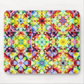 Mediterrane Tegels, Alcoholinkt Tegels, Majolica Muismat (Voorkant)