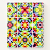 Mediterrane Tegels, Alcoholinkt Tegels, Majolica Notitieboek (Achterkant)