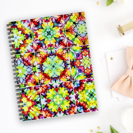 Mediterrane Tegels, Alcoholinkt Tegels, Majolica Notitieboek