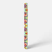 Mediterrane Tegels, Alcoholinkt Tegels, Majolica Samsung Galaxy Hoesje (Linkerkant)