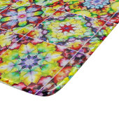 Mediterrane Tegels, Alcoholinkt Tegels, Majolica Snijplank (Hoek)