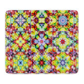 Mediterrane Tegels, Alcoholinkt Tegels, Majolica Snijplank (Voorkant)