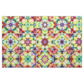 Mediterrane Tegels, Alcoholinkt Tegels, Majolica Stof (Fat Quarter)