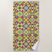 Mediterrane Tegels, Alcoholinkt Tegels, Majolica Strandlaken (Voorkant)