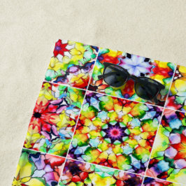 Mediterrane Tegels, Alcoholinkt Tegels, Majolica Strandlaken