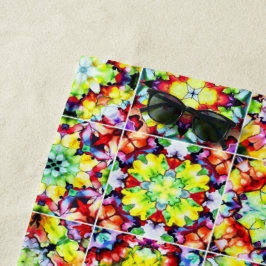 Mediterrane Tegels, Alcoholinkt Tegels, Majolica Strandlaken