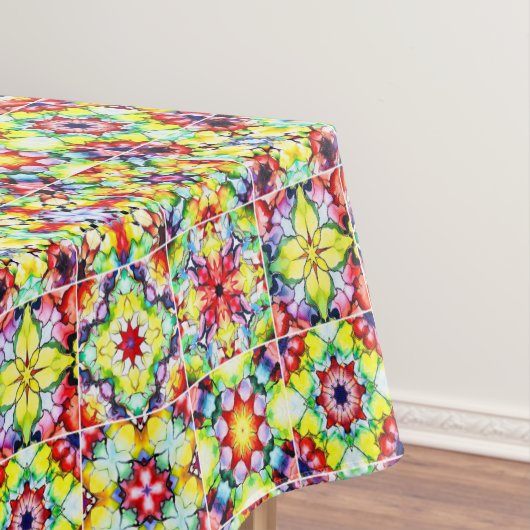 Mediterrane Tegels, Alcoholinkt Tegels, Majolica Tafelkleed (Voorbeeld)