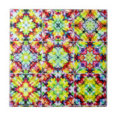 Mediterrane Tegels, Alcoholinkt Tegels, Majolica Tegeltje (Voorkant)