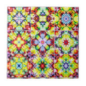 Mediterrane Tegels, Alcoholinkt Tegels, Majolica Tegeltje (Voorkant)