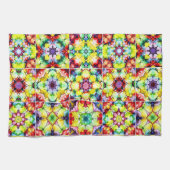 Mediterrane Tegels, Alcoholinkt Tegels, Majolica Theedoek (Horizontaal)