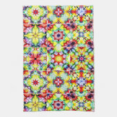 Mediterrane Tegels, Alcoholinkt Tegels, Majolica Theedoek (Verticaal)