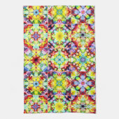 Mediterrane Tegels, Alcoholinkt Tegels, Majolica Theedoek (Verticaal)