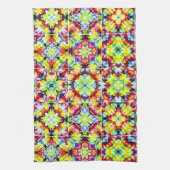 Mediterrane Tegels, Alcoholinkt Tegels, Majolica Theedoek (Verticaal)