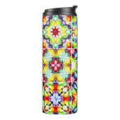 Mediterrane Tegels, Alcoholinkt Tegels, Majolica Thermosbeker (Gedraaid links)