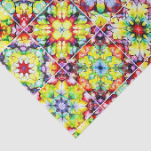 Mediterrane Tegels, Alcoholinkt Tegels, Majolica Tissuepapier (Detail)