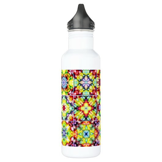 Mediterrane Tegels, Alcoholinkt Tegels, Majolica Waterfles (Links)