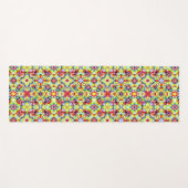 Mediterrane Tegels, Alcoholinkt Tegels, Majolica Yogamat (Voorkant (horizontaal))