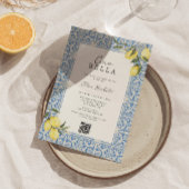 Mediterrane Tegels Amalfi Capri Vrijgezellenfeest Kaart