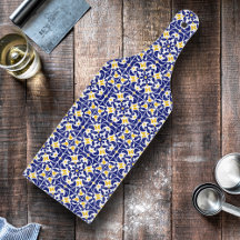 Mediterrane Tegels Blauw & Geel Patroon