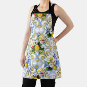 Mediterrane tegels, majolica, Siciliaanse stijl Schort (Insitu)