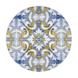 Mediterrane tegels, majolica, Siciliaanse stijl Snijplank