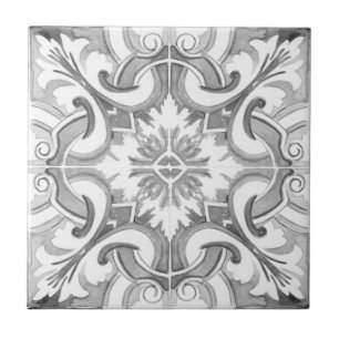 Mediterrane tegels, majolica, Siciliaanse stijl Tegeltje