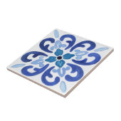 Mediterrane tegels, majolica, Siciliaanse stijl Tegeltje (Zijkant)