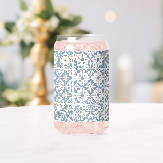 Mediterrane Tegels, Marokkaans, Majolica, Azulejo Blikvorm Glas (Insitu (Huwelijk))