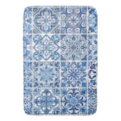 Mediterrane Tegels, Portugees, Azulejo, Majolica Badmat (Voorkant Verticaal)