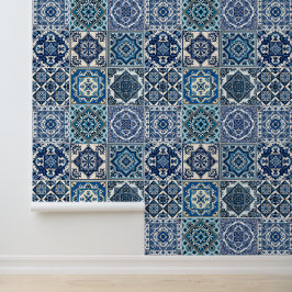 Mediterrane Tegels, Portugees, Azulejo, Majolica Behang