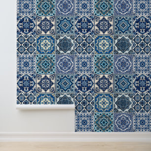 Mediterrane Tegels, Portugees, Azulejo, Majolica Behang