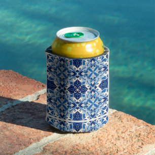 Mediterrane Tegels, Portugees, Azulejo, Majolica Blikjeskoeler