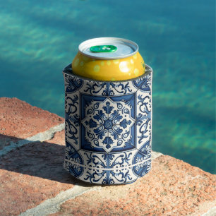 Mediterrane Tegels, Portugees, Azulejo, Majolica Blikjeskoeler
