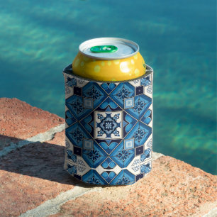 Mediterrane Tegels, Portugees, Azulejo, Majolica Blikjeskoeler