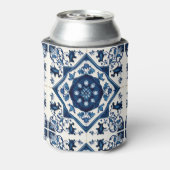 Mediterrane Tegels, Portugees, Azulejo, Majolica Blikjeskoeler (Blikje Achterkant)