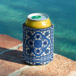 Mediterrane Tegels, Portugees, Azulejo, Majolica Blikjeskoeler