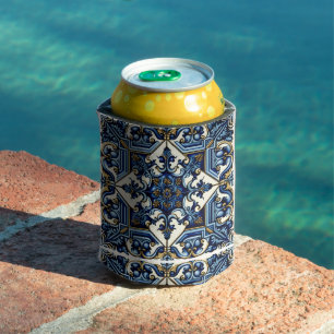 Mediterrane Tegels, Portugees, Azulejo, Majolica Blikjeskoeler
