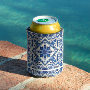Mediterrane Tegels, Portugees, Azulejo, Majolica Blikjeskoeler