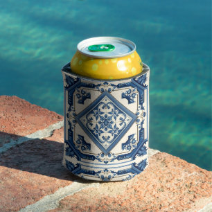 Mediterrane Tegels, Portugees, Azulejo, Majolica Blikjeskoeler