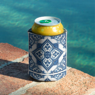 Mediterrane Tegels, Portugees, Azulejo, Majolica Blikjeskoeler
