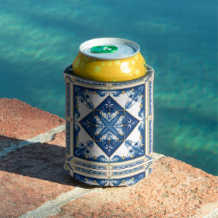 Mediterrane Tegels, Portugees, Azulejo, Majolica Blikjeskoeler