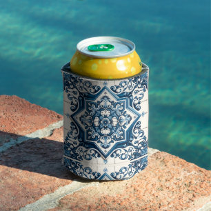 Mediterrane Tegels, Portugees, Azulejo, Majolica Blikjeskoeler