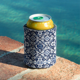 Mediterrane Tegels, Portugees, Azulejo, Majolica Blikjeskoeler