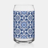 Mediterrane Tegels, Portugees, Azulejo, Majolica Blikvorm Glas (Links)