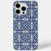 Mediterrane Tegels, Portugees, Azulejo, Majolica Case-Mate iPhone Case (Achterkant)