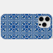 Mediterrane Tegels, Portugees, Azulejo, Majolica Case-Mate iPhone Case (Achterkant (horizontaal))